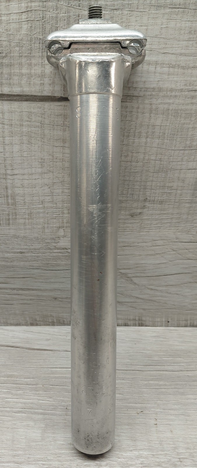 Vintage Selcof 1-Bolt Alloy Seatpost 27.2mm, 230 mm – Italy