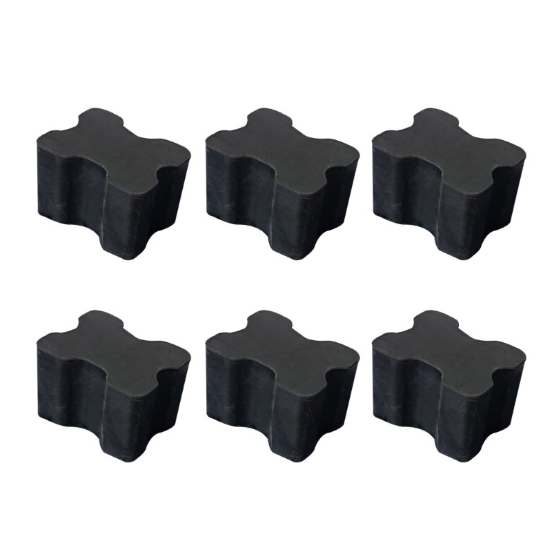 Rubber Front Coil Spring Boosters Kit, Rubber Coil Spacers for 1″ to 1.5″ Spring