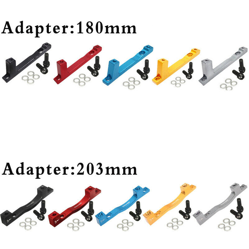 Disc Brake Caliper Mount Adapter Front Rear PM IS 160mm 180mm 203mm Bike Rotor