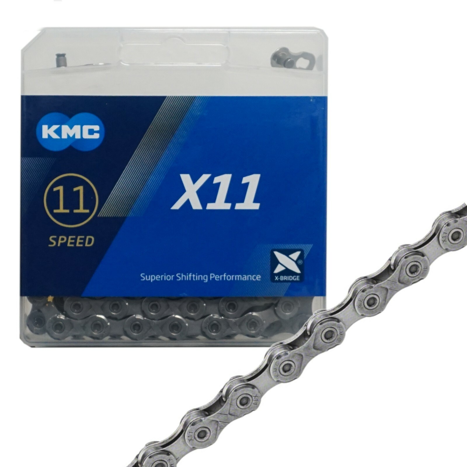 KMC X11 11 Speed StretchProof Gray Chain Bike fits Shimano SRAM Campagnolo