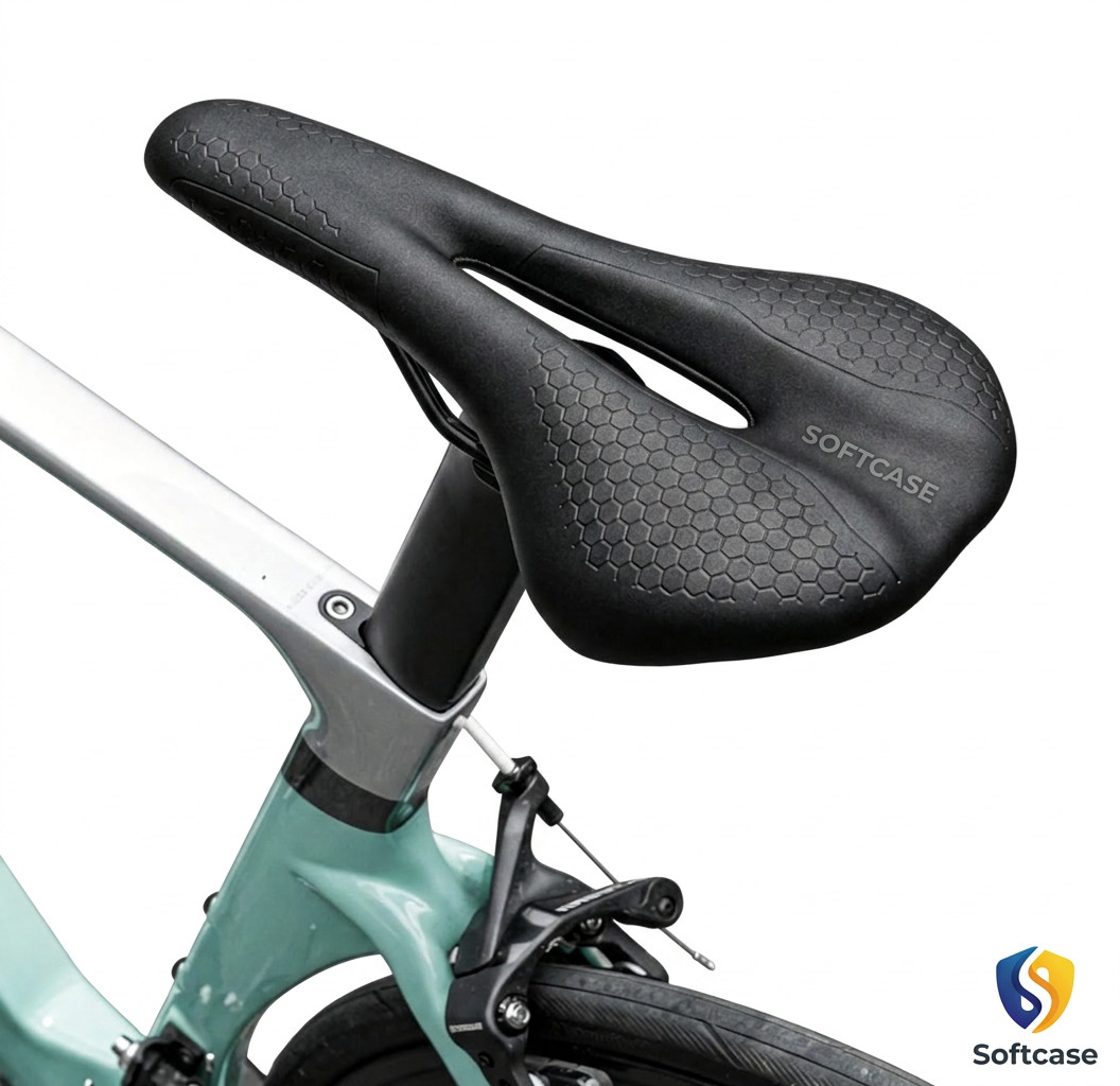 Saddle 2.0 – Ascent Bike Saddle for Hip Comfort, Shock-Absorbing Design