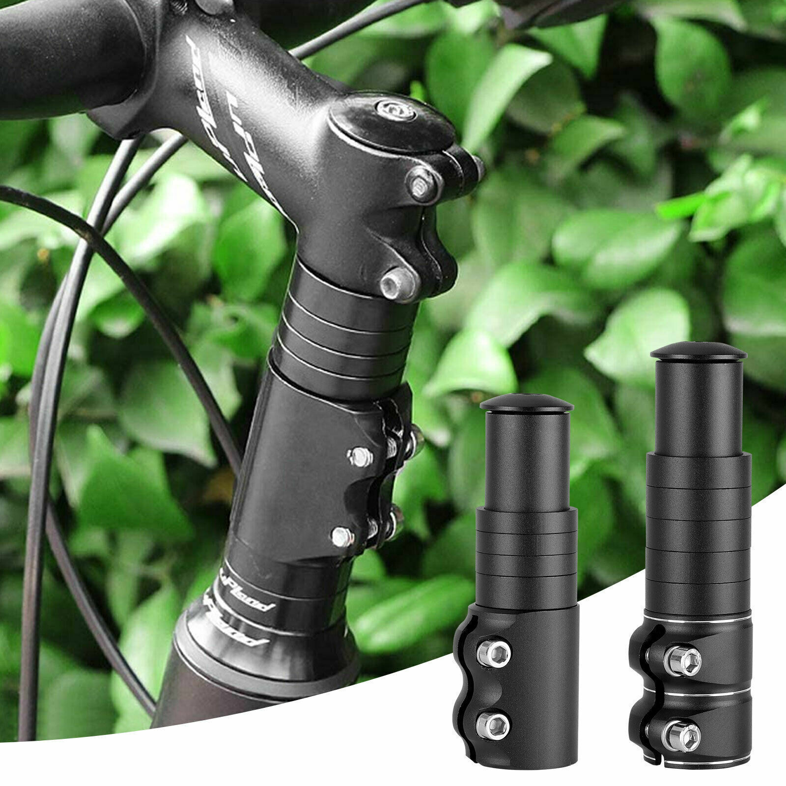 Accessories Fork Stem Extender Alloy Mountain Bike Cycling Cover MTB Parts Riser