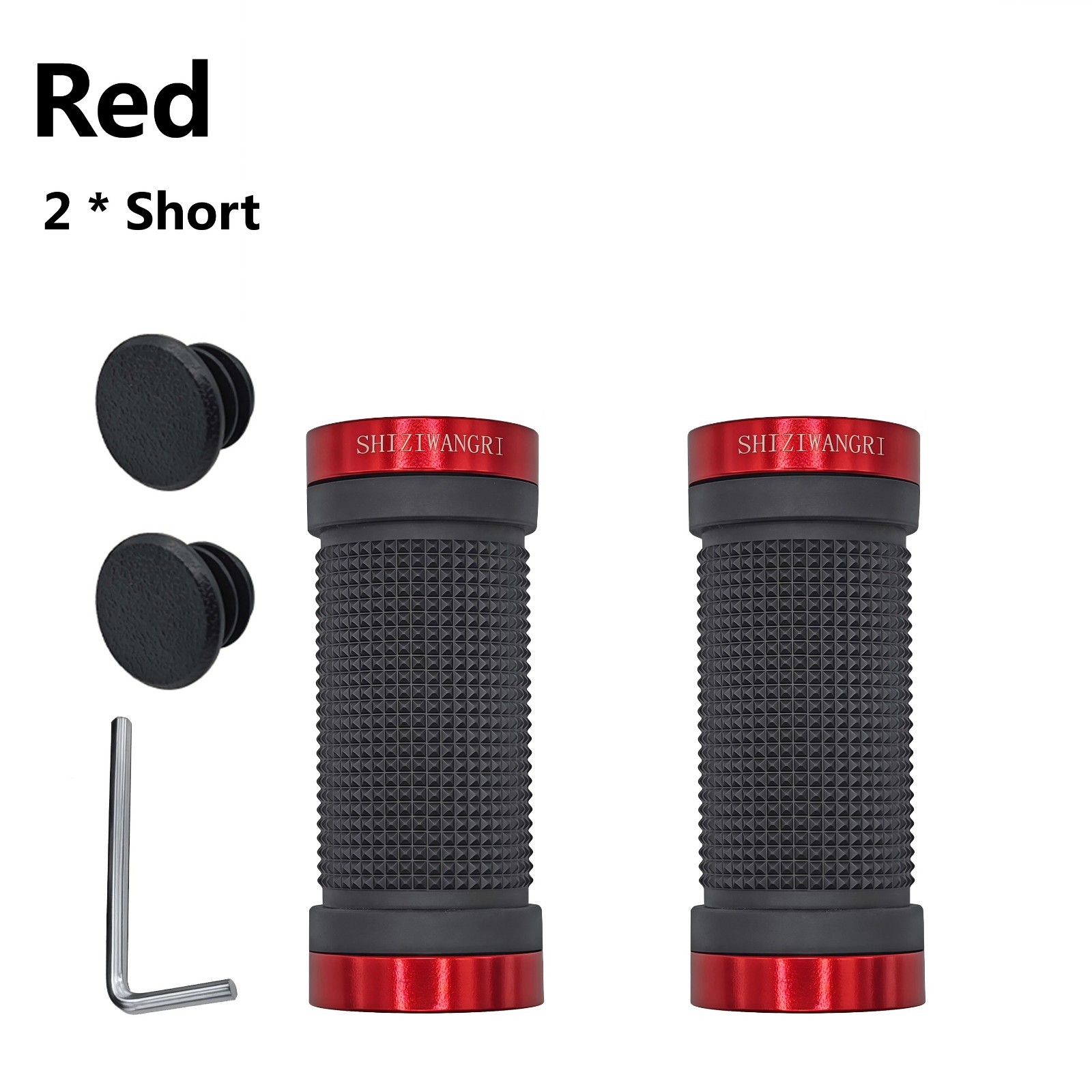 SHIZIWANGRI MTB Bike Grips Ergonomic Rubber Anti Skid Handlebar Covers