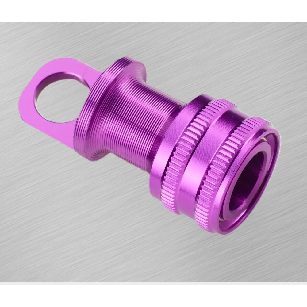 Foldable Bike Foot Buckle CNC Aluminum Alloy Pedal Clamp Rust Resistant