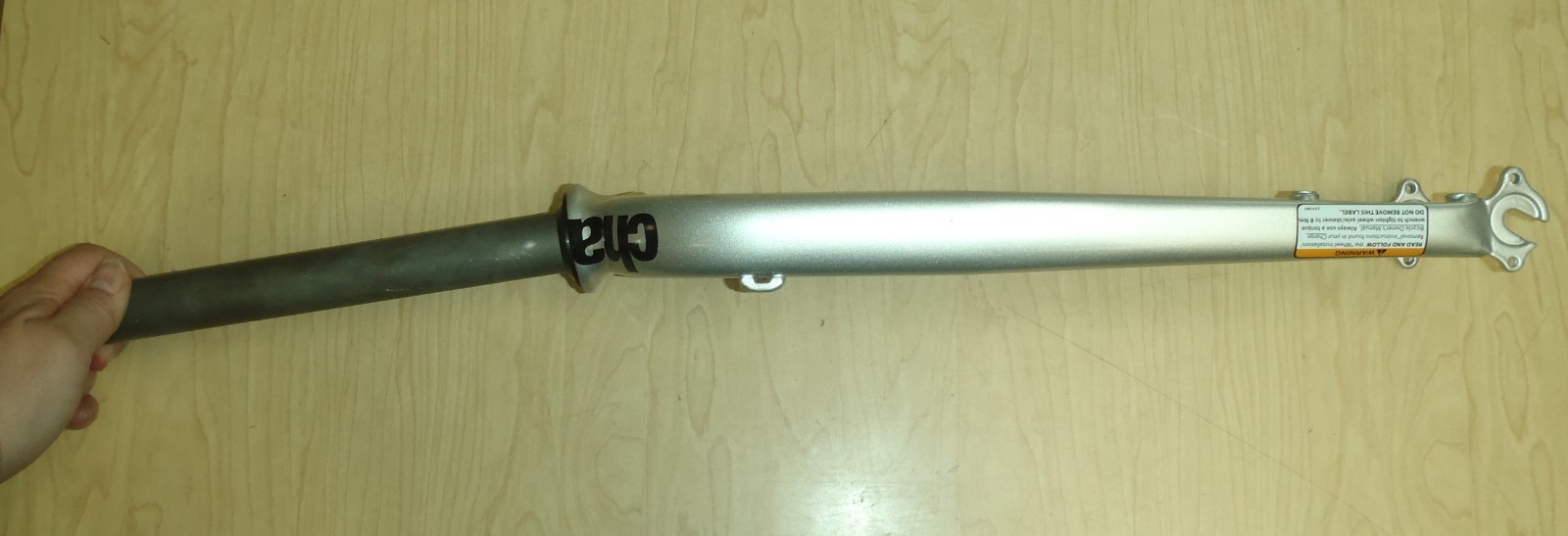 CHARGE METALLIC GRAY 700C ROAD BICYCLE TAPER FORK BIKE PARTS 13-2