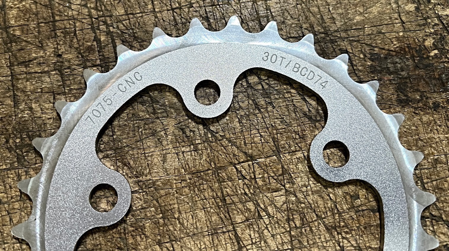 30T Chainring Road Bike – 74 BCD Shimano FSA Sram – BRAND NEW – Silver
