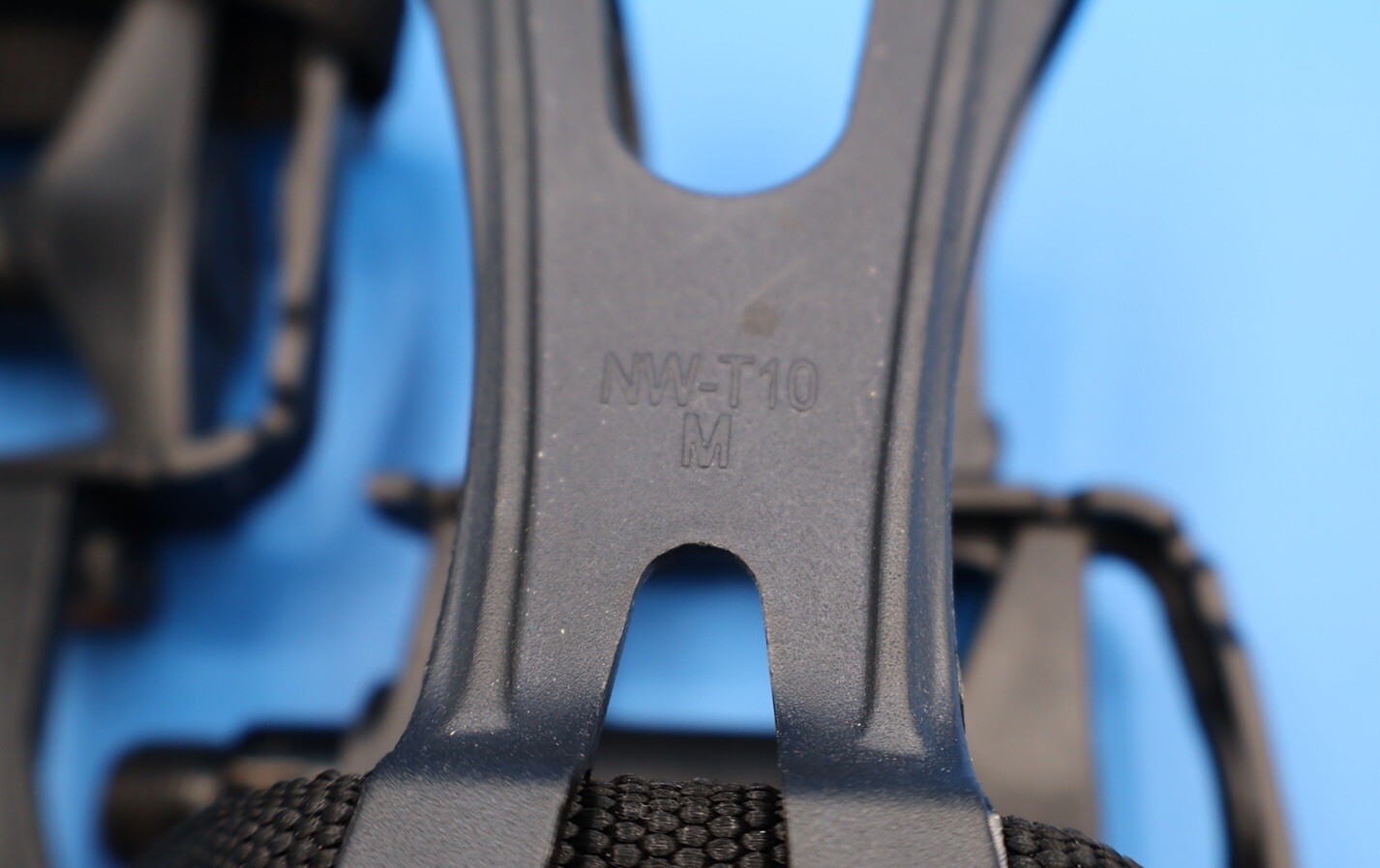 Plastic/Composite bike pedals with clips NW-T10 M