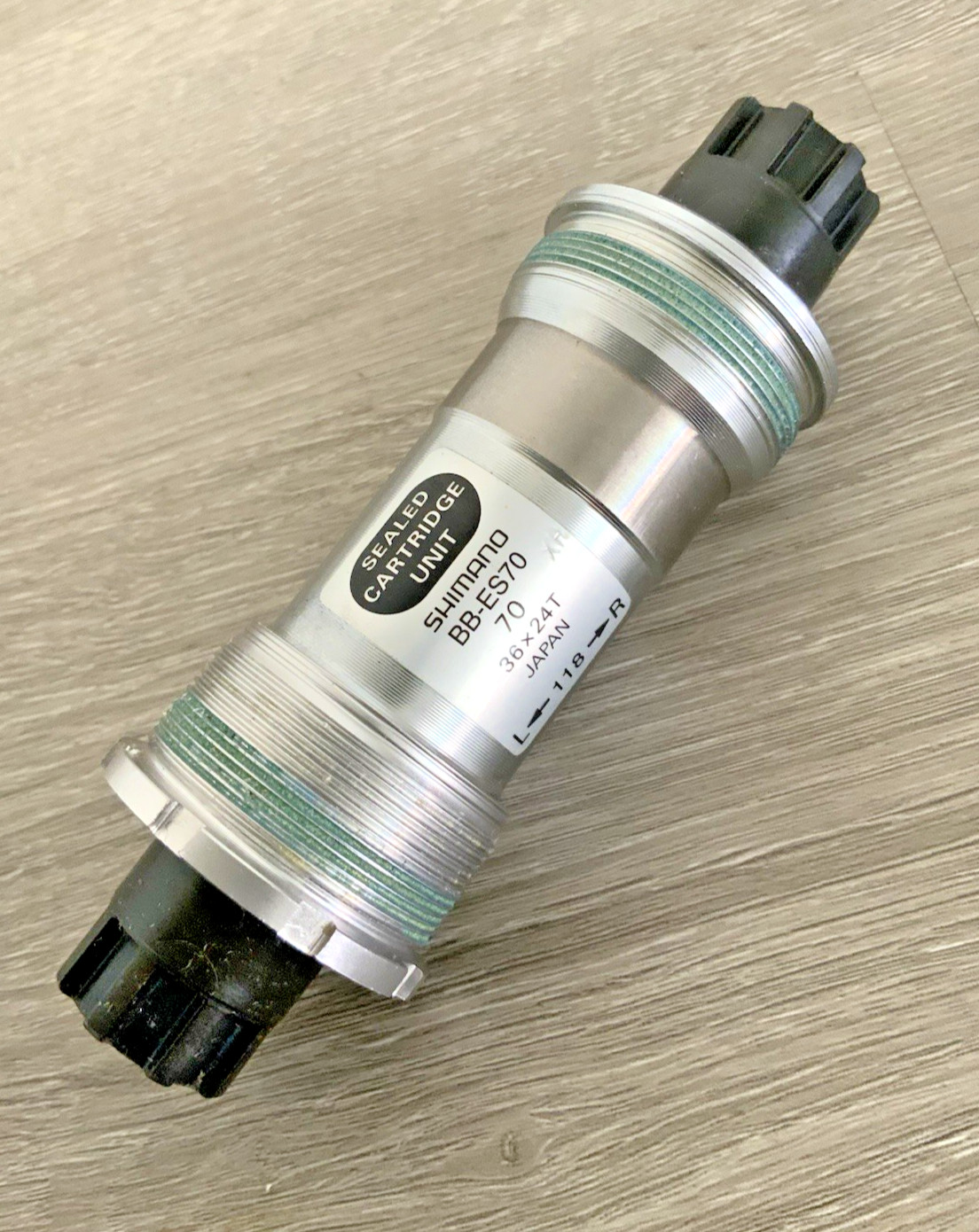SHIMANO BOTTOM BRACKET OCTALINK V2 BB ES70 ITALIAN THREADING 70-118 MM NEW