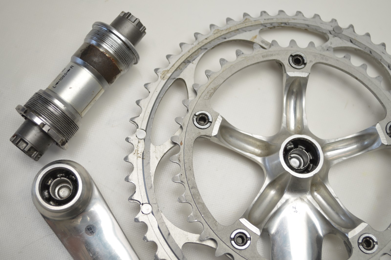 SHIMANO ULTEGRA ROAD BICYCLE 175 MM B-53/39 T OCTALINK V1 CRANKSET FC-6500