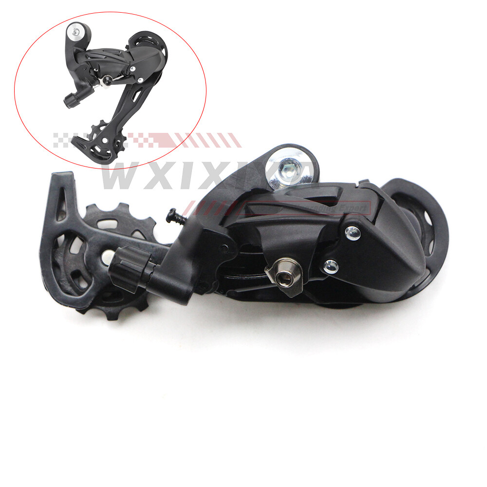 MTB Bike Rear Derailleur 7/8/9/10/11 Speed Road Bicycle Short Medium Cage Black