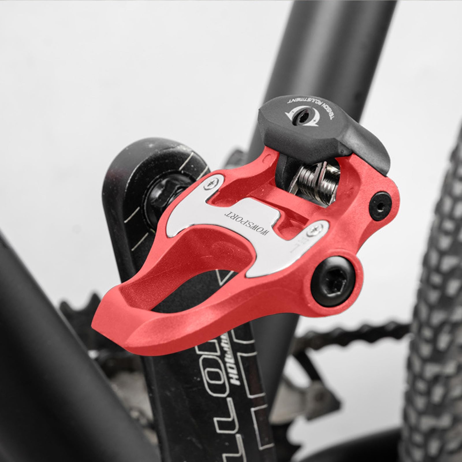 Road Bike Pedals Self-Locking Clipless Nylon Composite Fits Look Keo Cleats