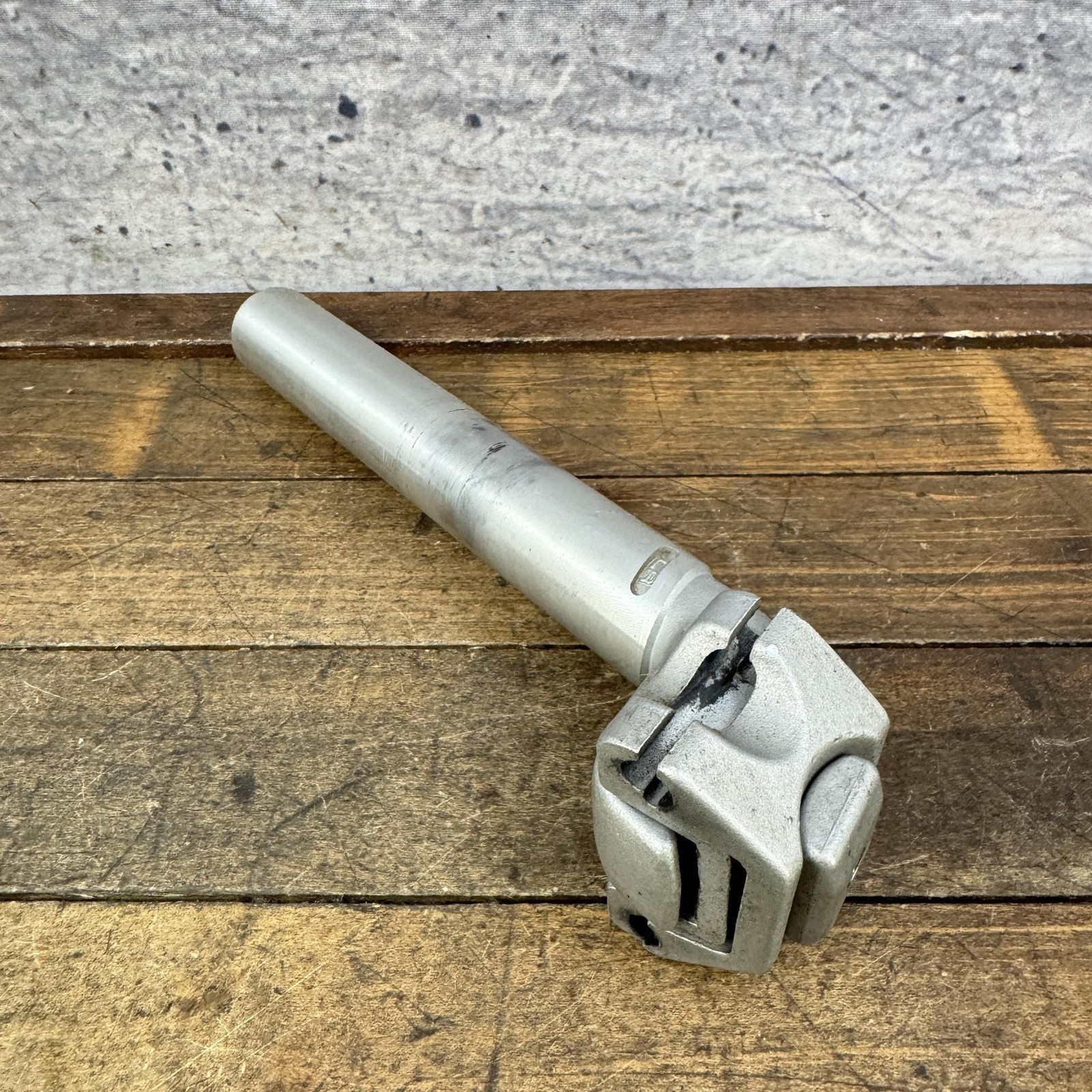Vintage SR Sakae CR Seatpost 27.2mm Silver Alloy Japan K-86 320g Road MTB 1986