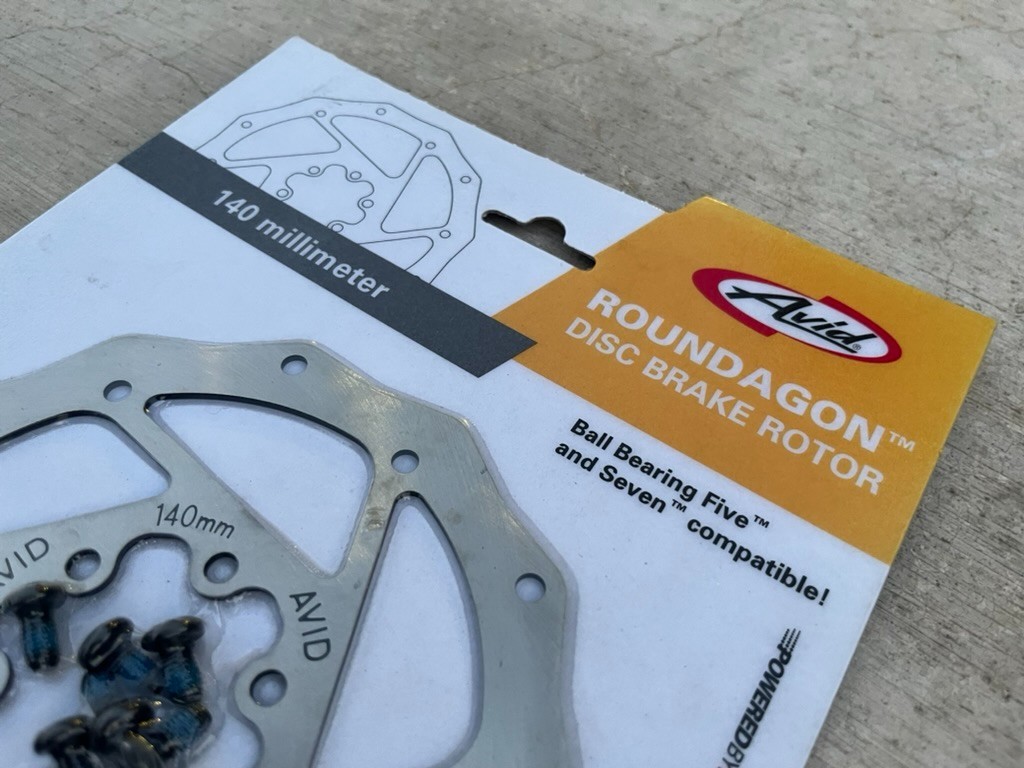NOS Avid Roundagon BB5 BB7 Disc Brake Rotor | 6-bolt / 140 mm