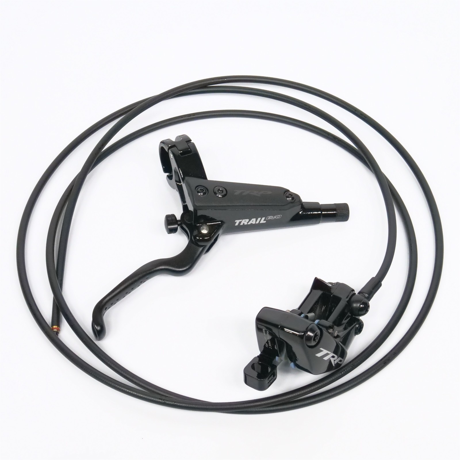 TRP Trail EVO Hydraulic Disc Brake Right Lever+Caliper 4 Piston Post Mount MTB