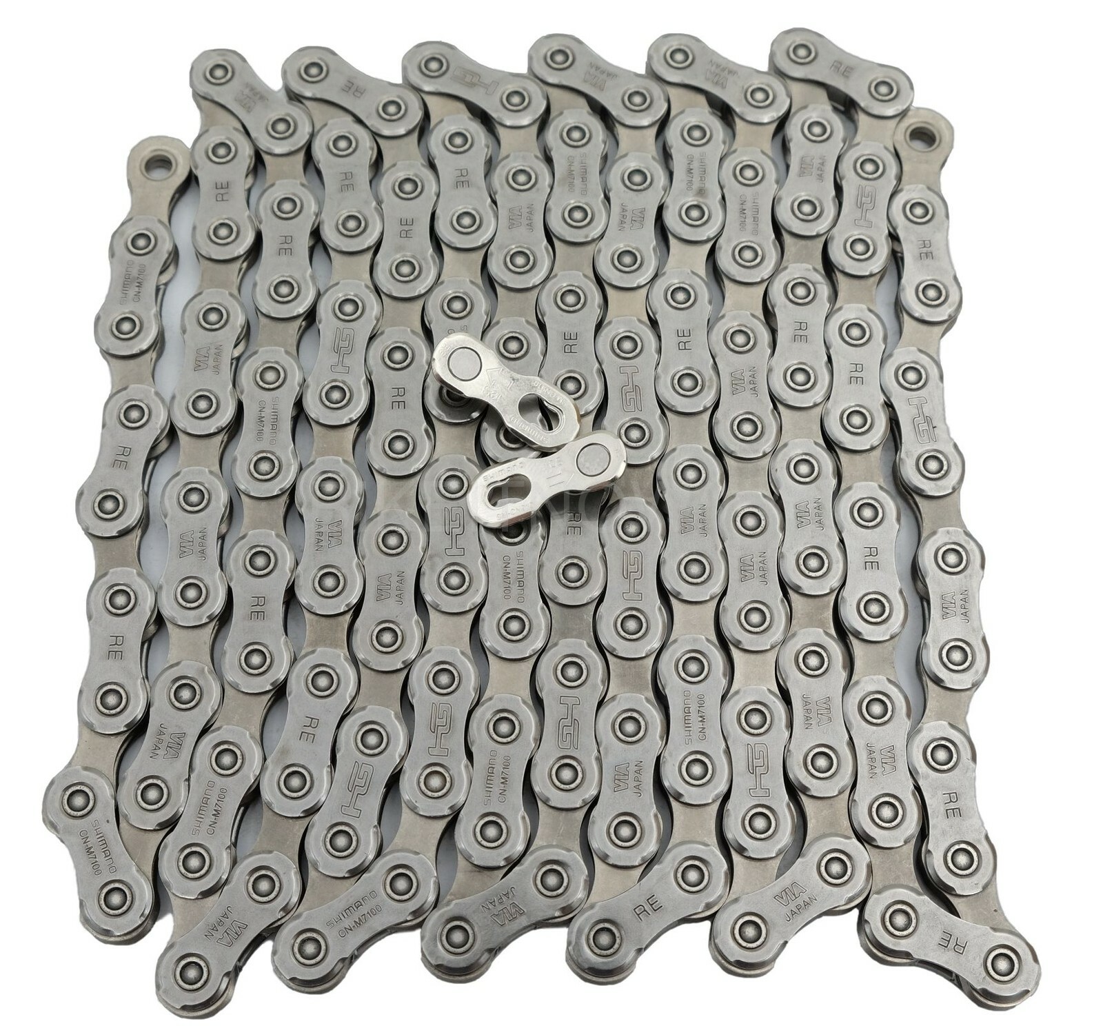 Shimano SLX CN-M7100 12-Speed MTB Bicycle Bike Chain 124L W/ Quick-Link Silver