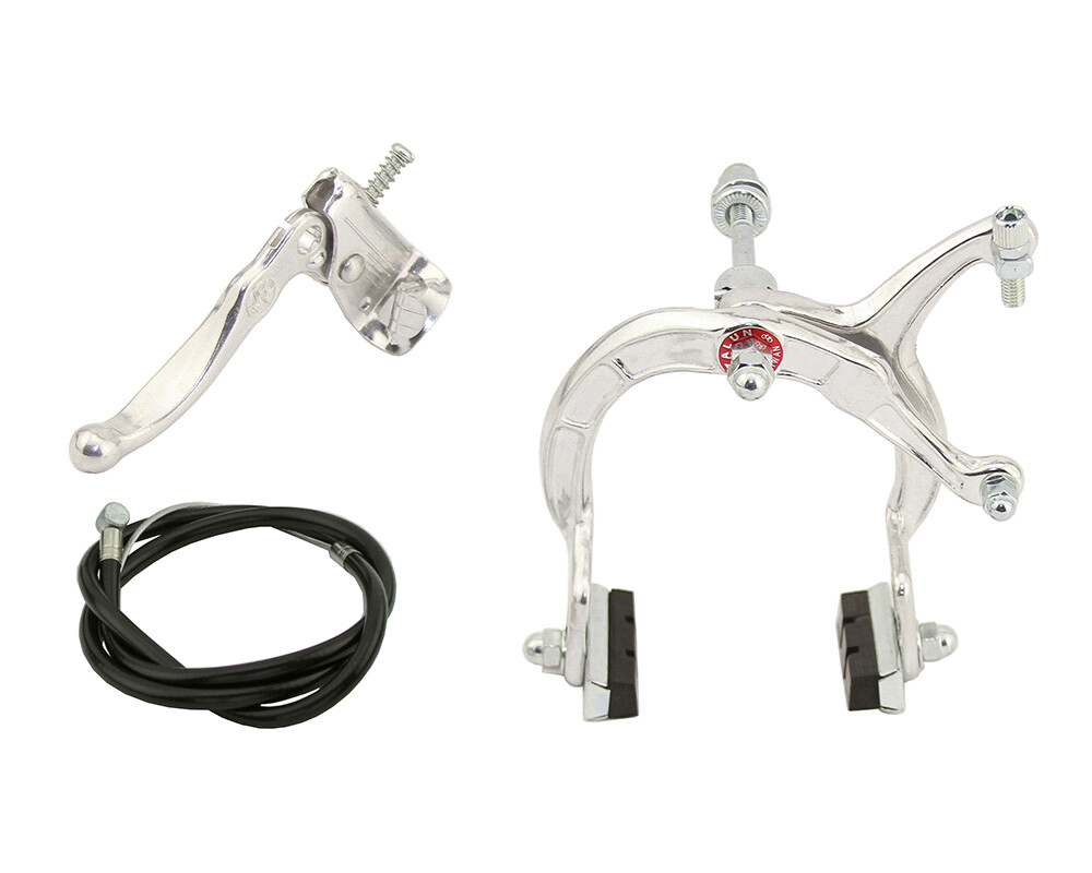 ALTALINE MX ALLOY FRONT OR REAR BRAKE SET CHROME BMX/MX BICYCLES.