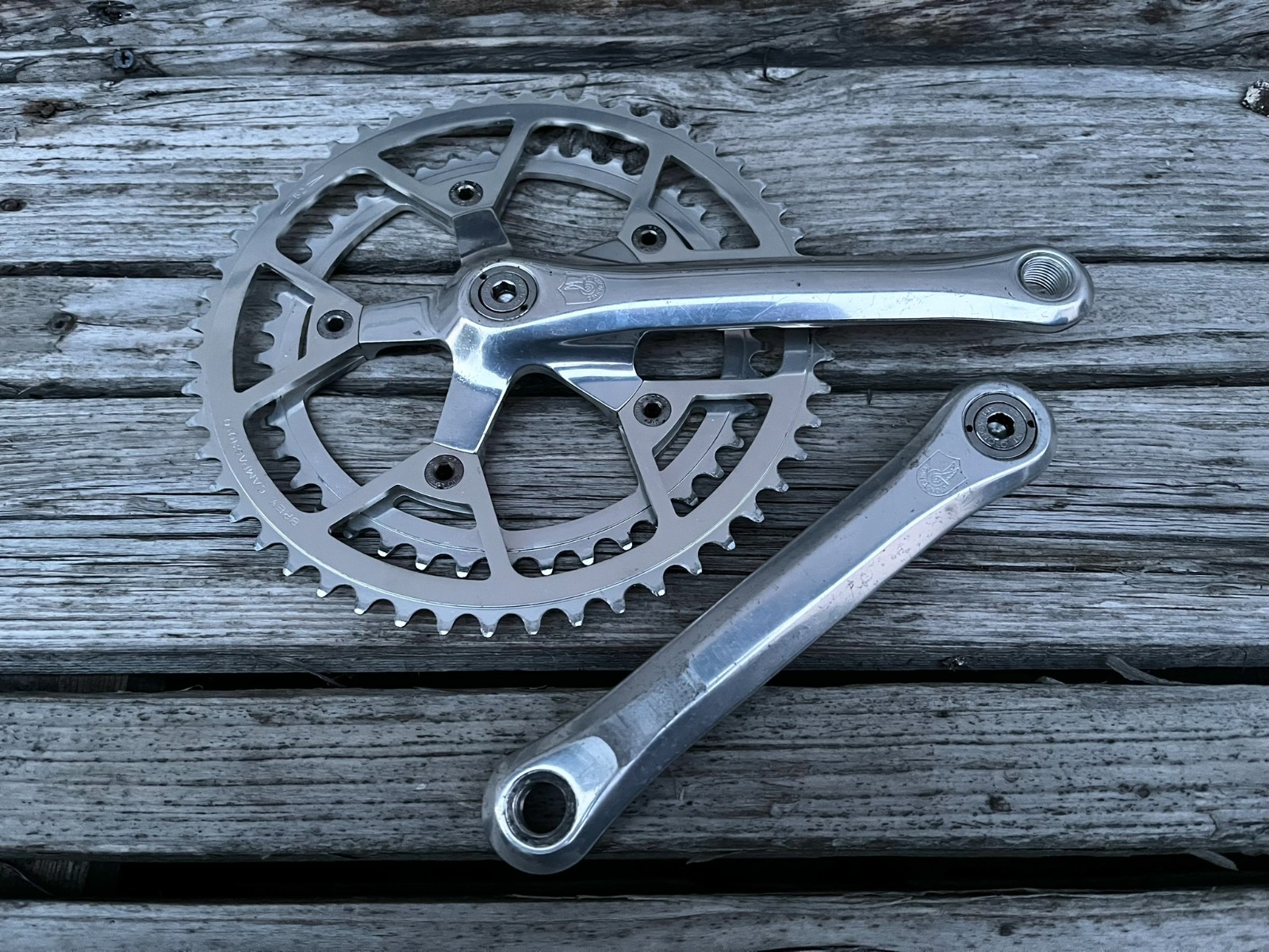 Campagnolo Victory 170mm 52/42 Crankset Crankset Vintage Aluminium