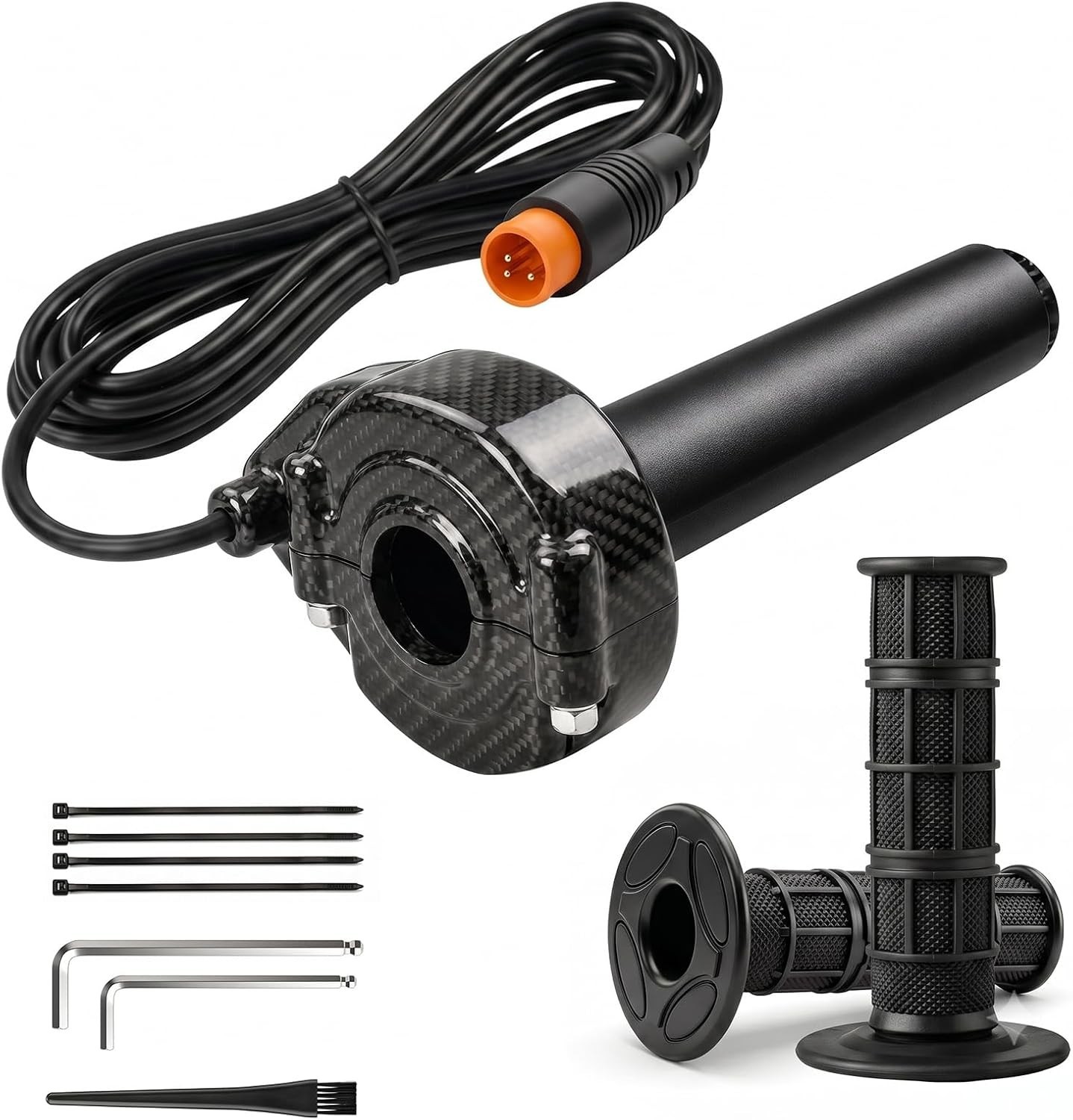 Ebike Full Twist Throttle for Macfox HappyRun Freego Heybike, 12V-72V Surron …