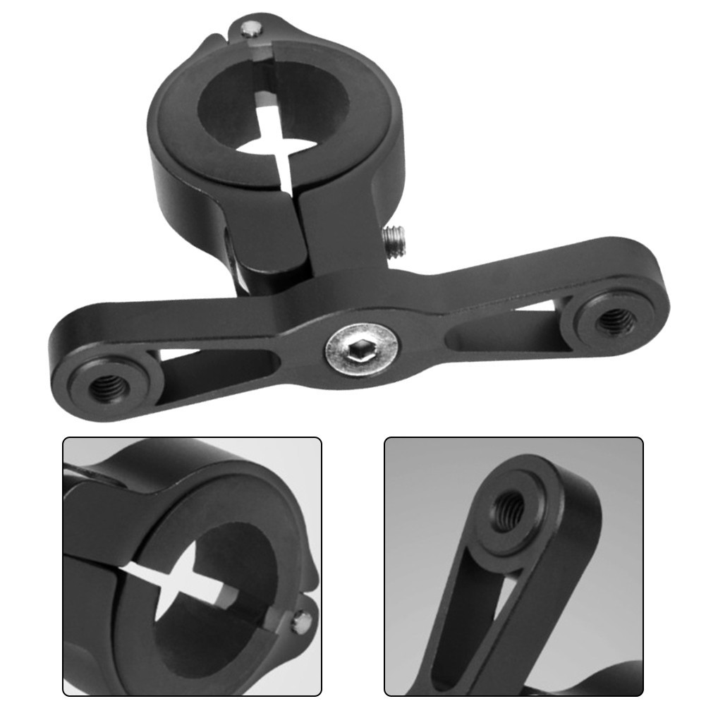 Stable and Secure Bicycle Handlebar Bottle Cage Adapter with Adjustable Size