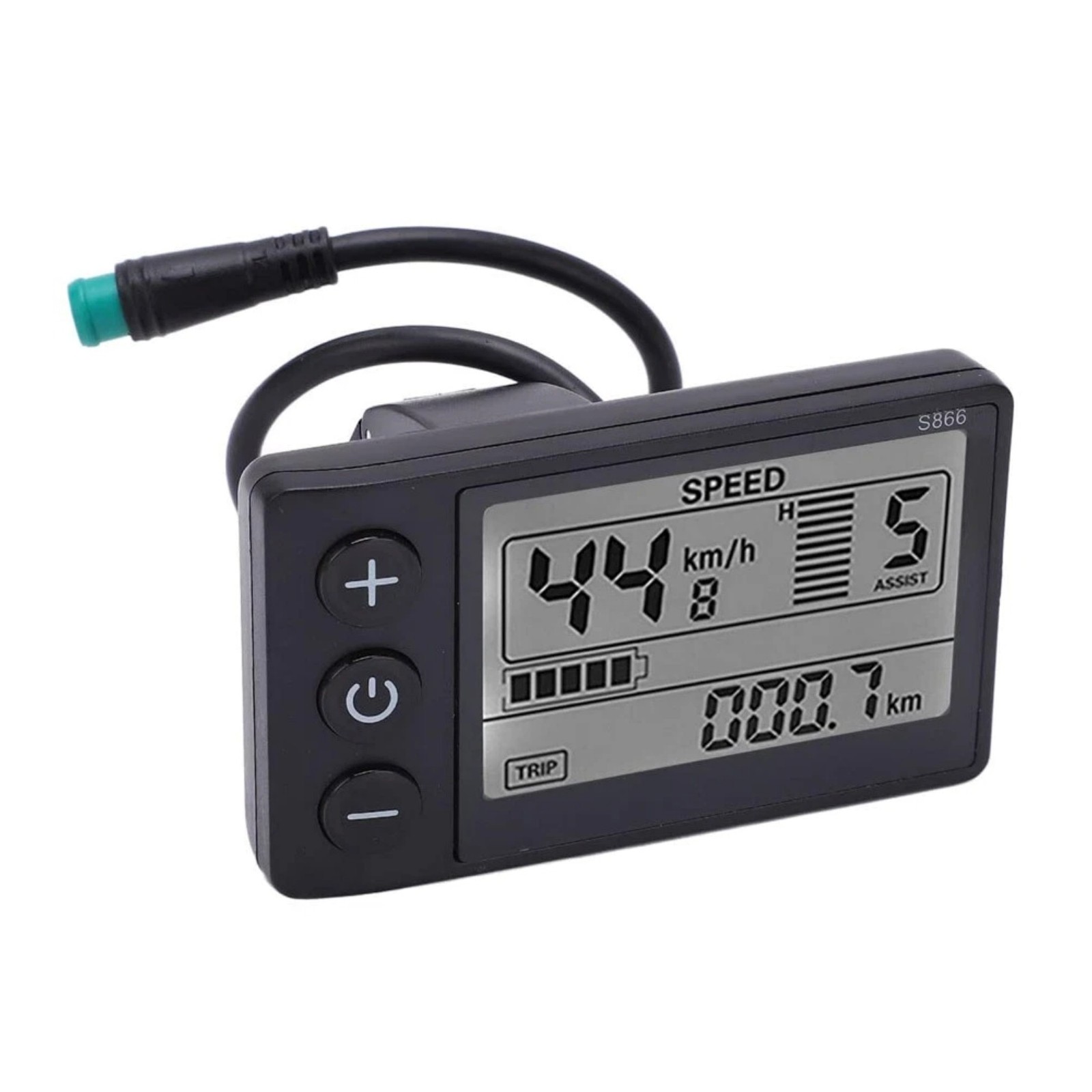 Universal S866 Cycling LCD Display Screen for Electric Bike Scooter Handlebars
