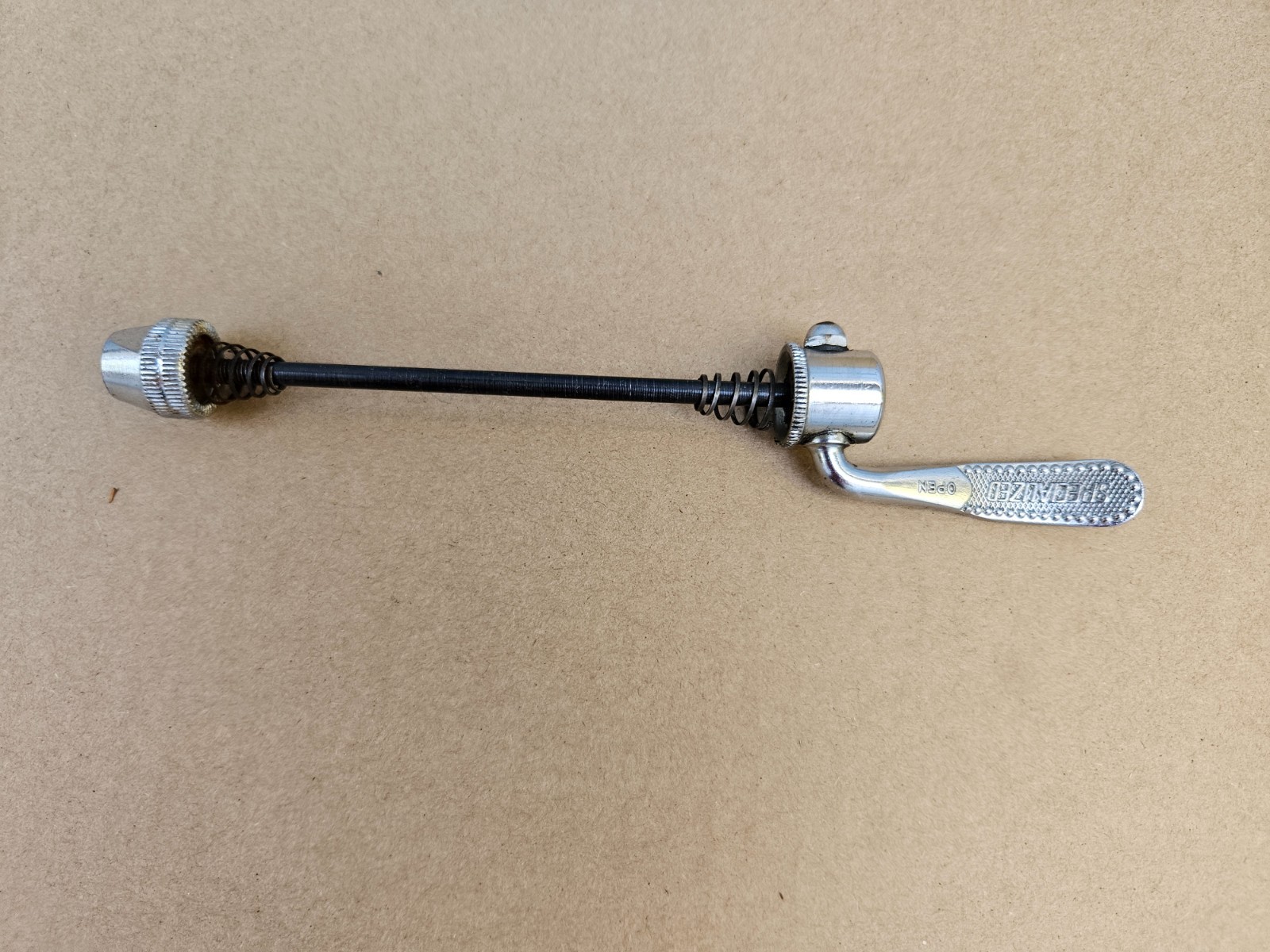 Vintage Specialized Quick Release Front Skewer 100mm Spacing Road Bike Chrome