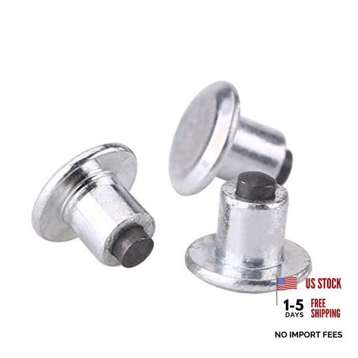 100pcs 6.5mm/0.26″ Anti-Slip Snow Screw Stud – Tyre Snow Chains Tire Spikes