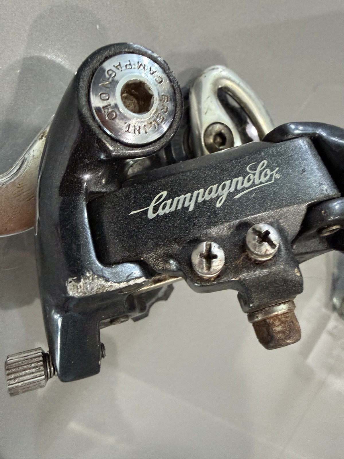 Vintage CAMPAGNOLO Super Record ROAD Derailleur Front And Rear