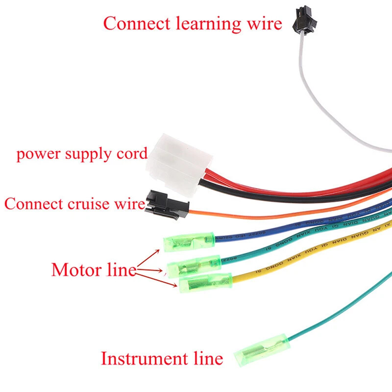 36V/48V 350W Brushless DC Motor Controller For Electric Bicycle E-bike Scooter