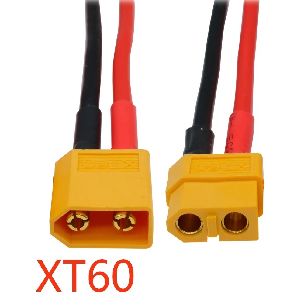 Adapter with Cable Anderson/XT60/XT90/Bullet Plug Cable for Ebike Battery