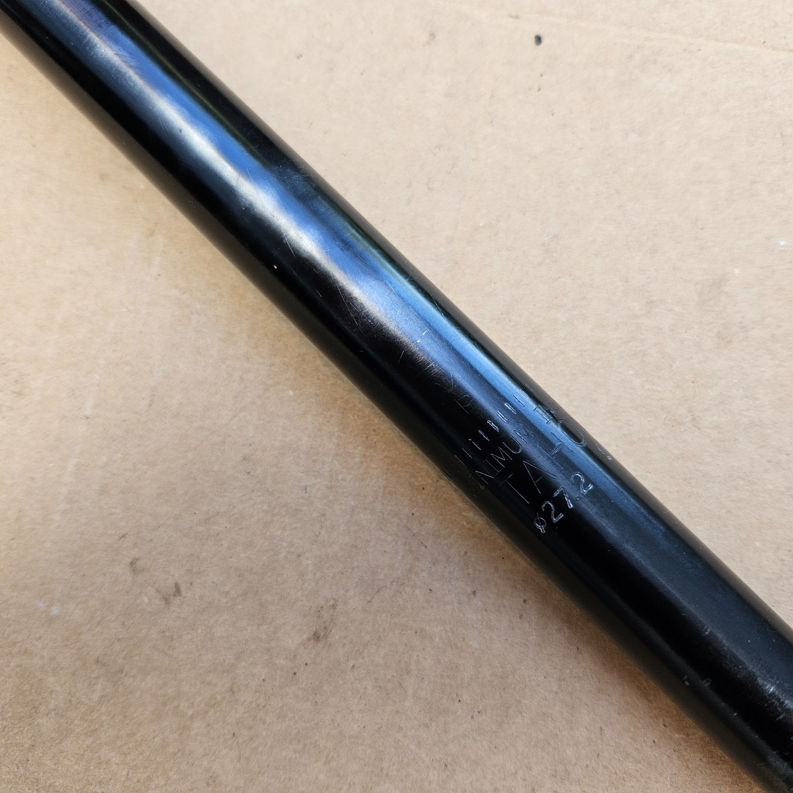 Vintage 90s 2-Bolt Tahoma GT Seatpost 27.2mm x 350mm 27.2 Mountain Bike Black