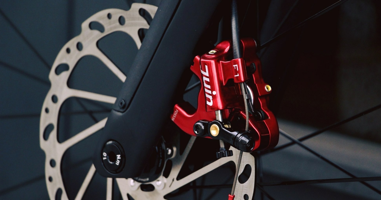 Juin Tech F1 Cyclocross Gravel eBike Bicycle Hydraulic Disc Brake Caliper Set