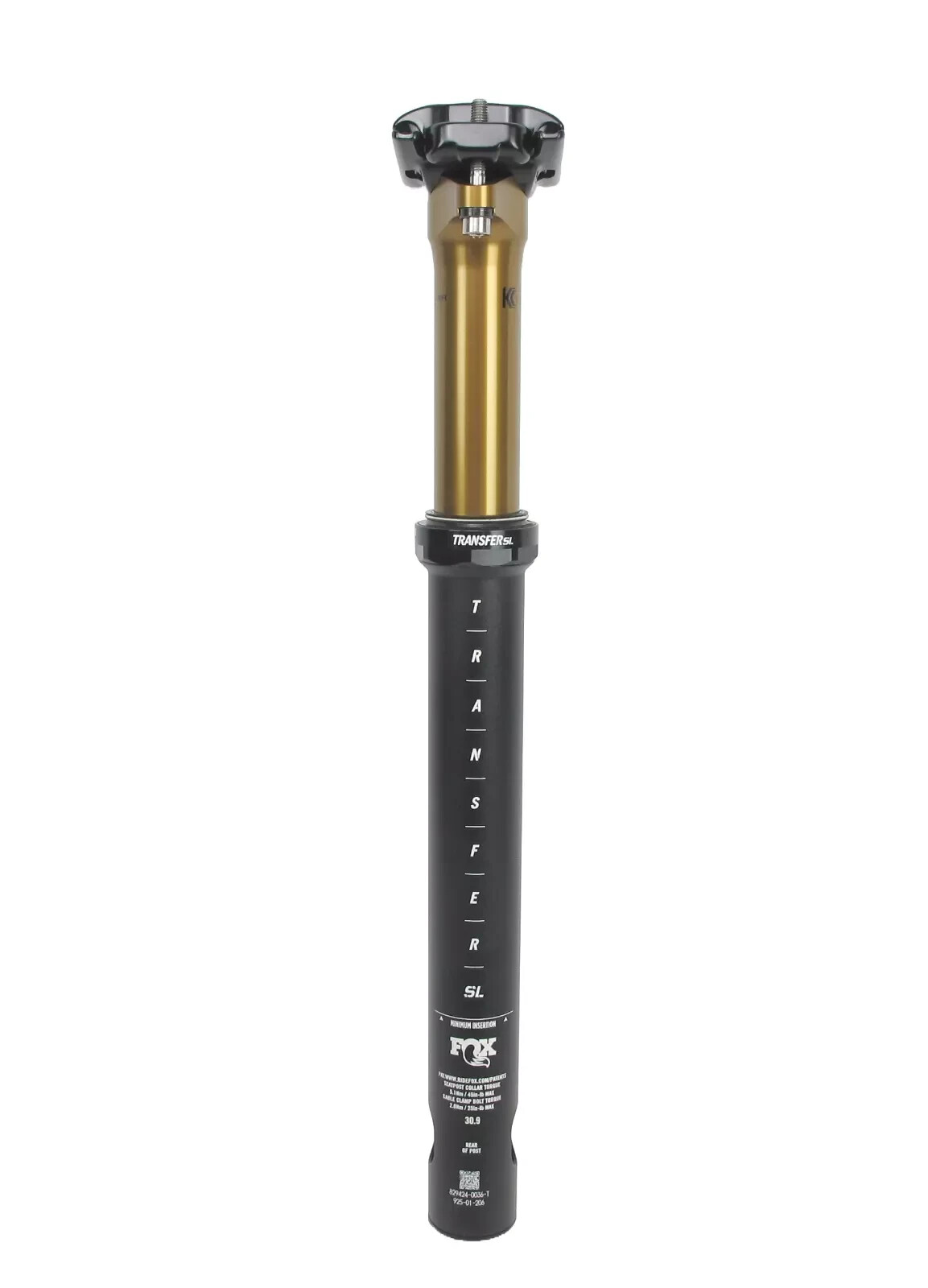 FOX Transfer SL 30.9 75mm Factory / PE Dropper Internal Seatpost – $399 MSRP