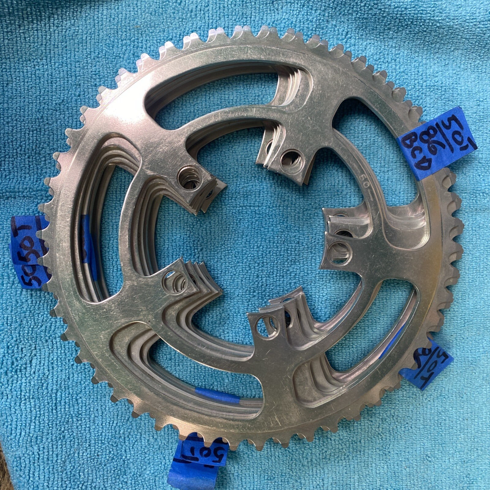 50 Tooth Aluminum Alloy 86bcd Non-branded Vintage Chainring