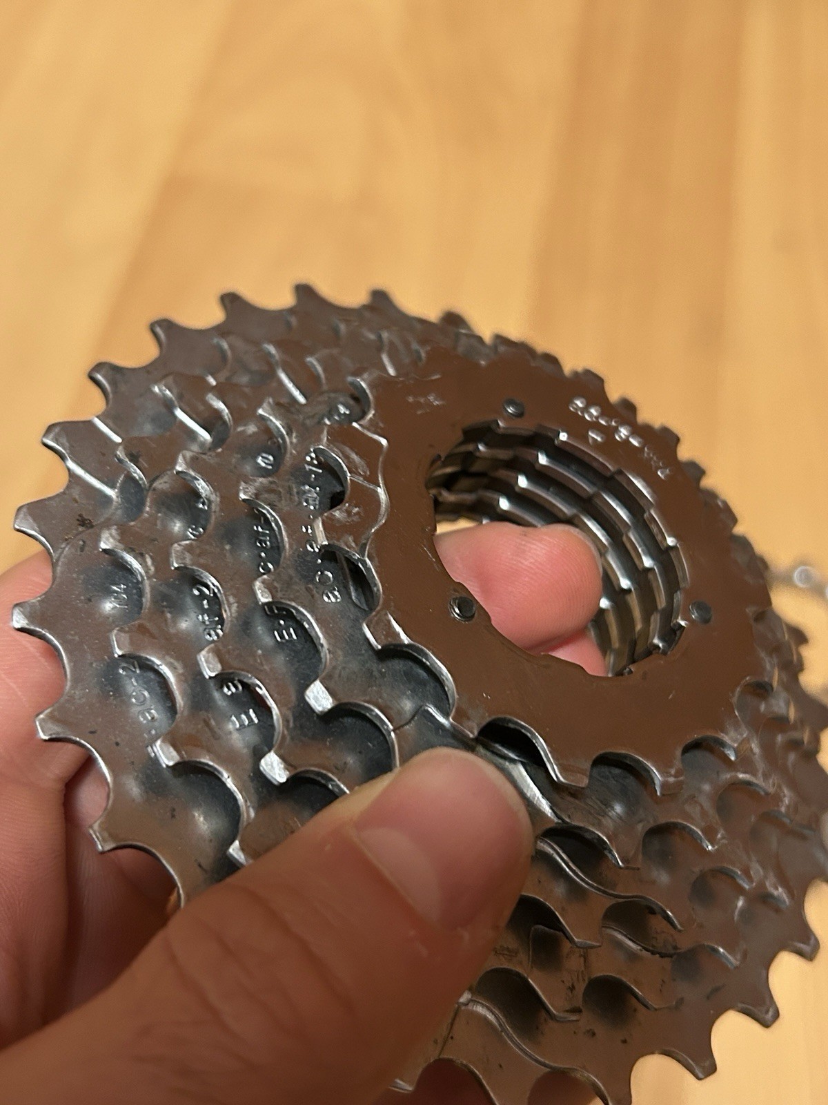 Vintage Shimano XT CS-HG90 Hyperglide C 7 Speed 11-28T Cassette 90s MTB HG Retro