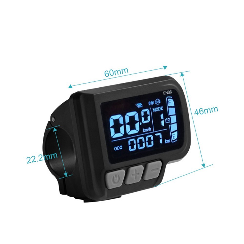User Friendly LCD Screen for E Bike Applications at Voltage Levels of up to 48