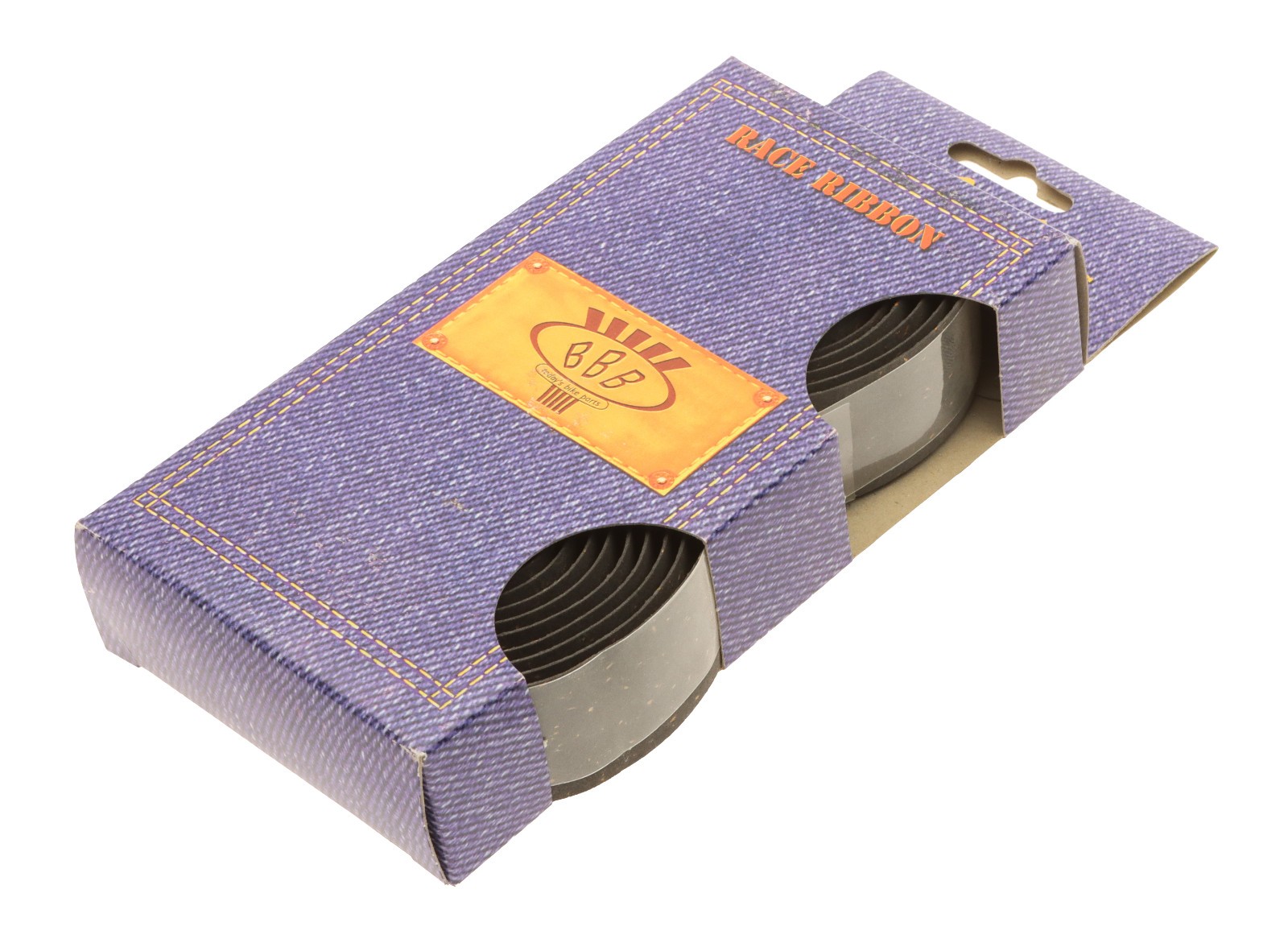 BBB Race Ribbon Bar Tape Adhesive Synth Cork-Like GRAY Handlebar Wrap NEW NOS