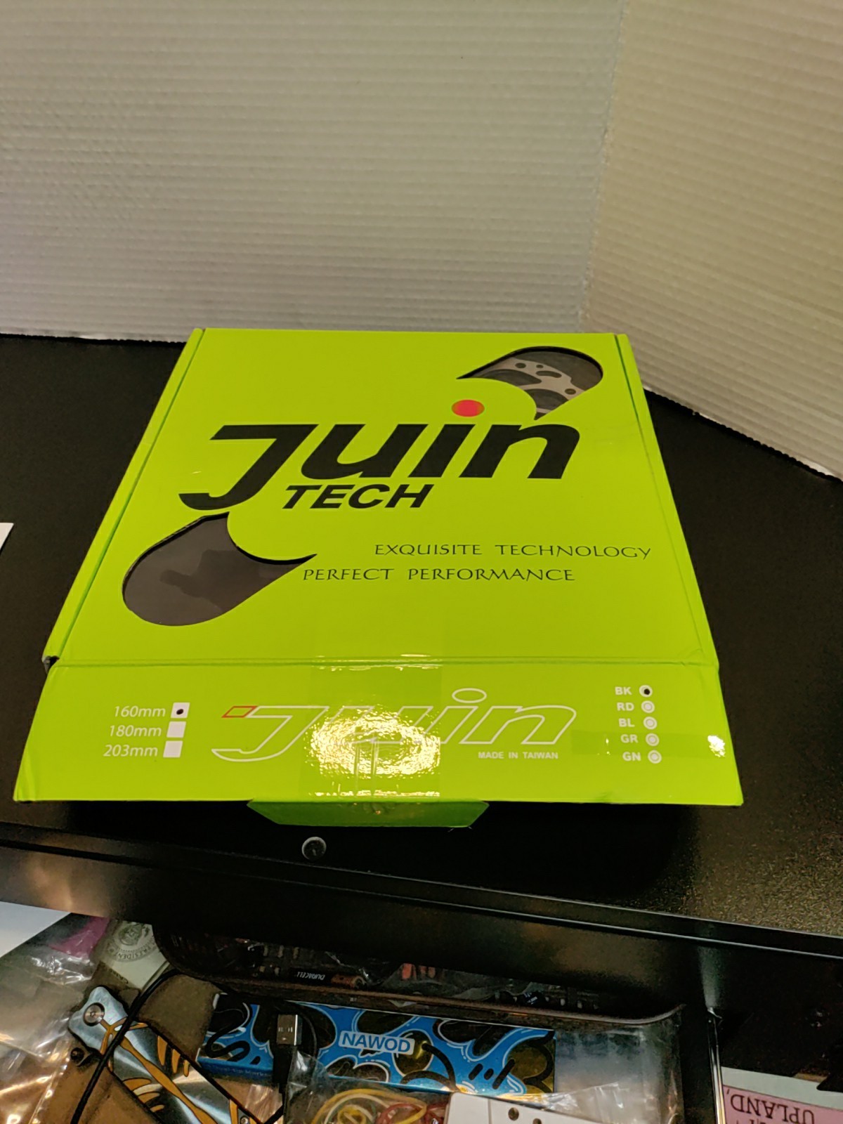 Juin Tech M1 – Cable actuated hydraulic MTB Disc/160mm Rotor Black-Not Complete