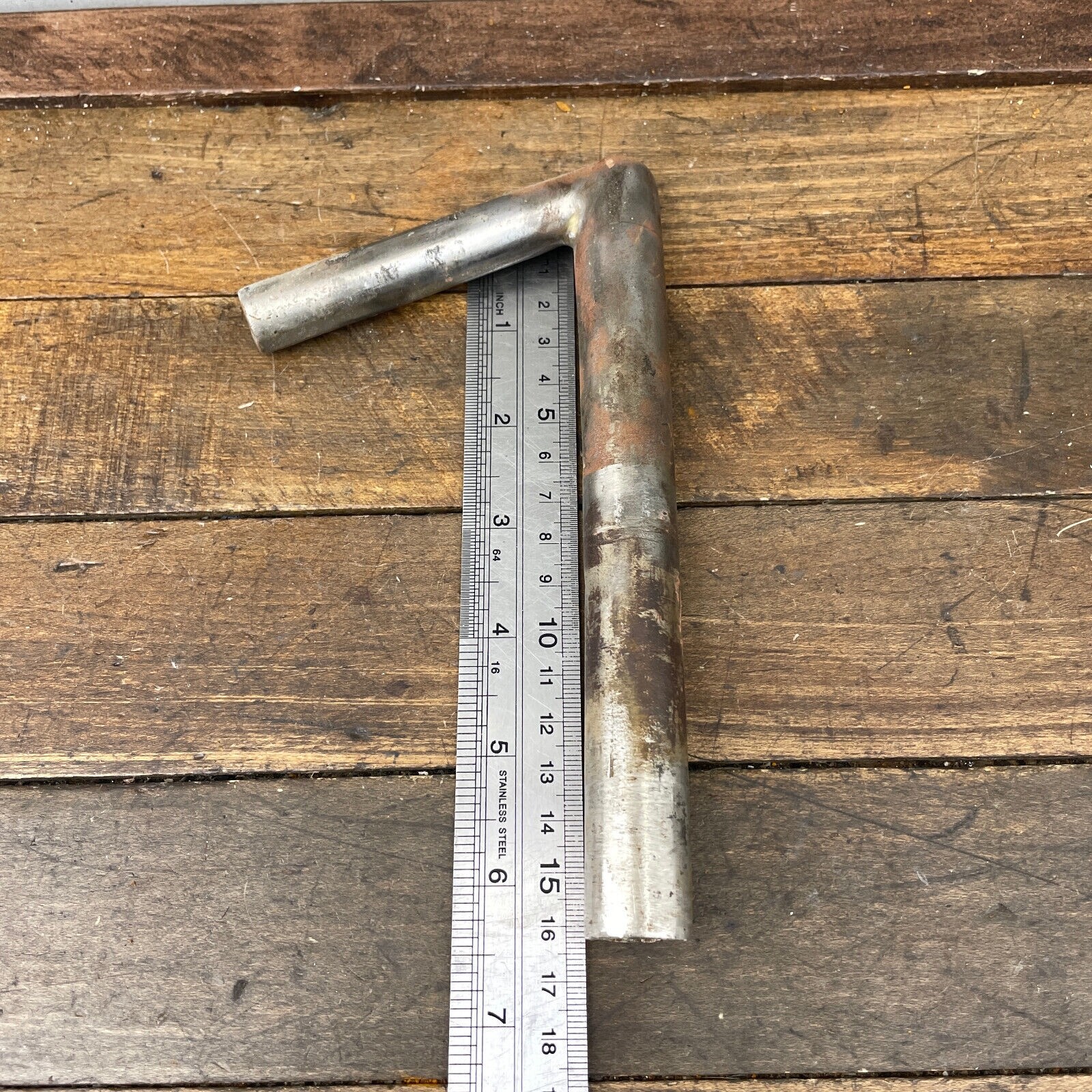 Prewar Schwinn New World Racer Lucky 7 Seatpost Track Bike Vintage Post Wood Rim