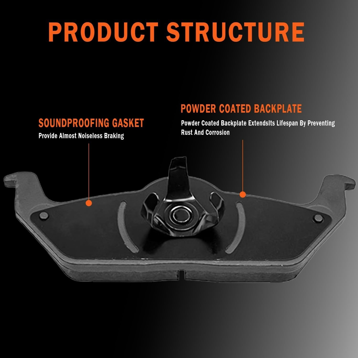 RotoForce Ceramic Brake Pads for 2010 2011 Ford F-150 – Front & Rear