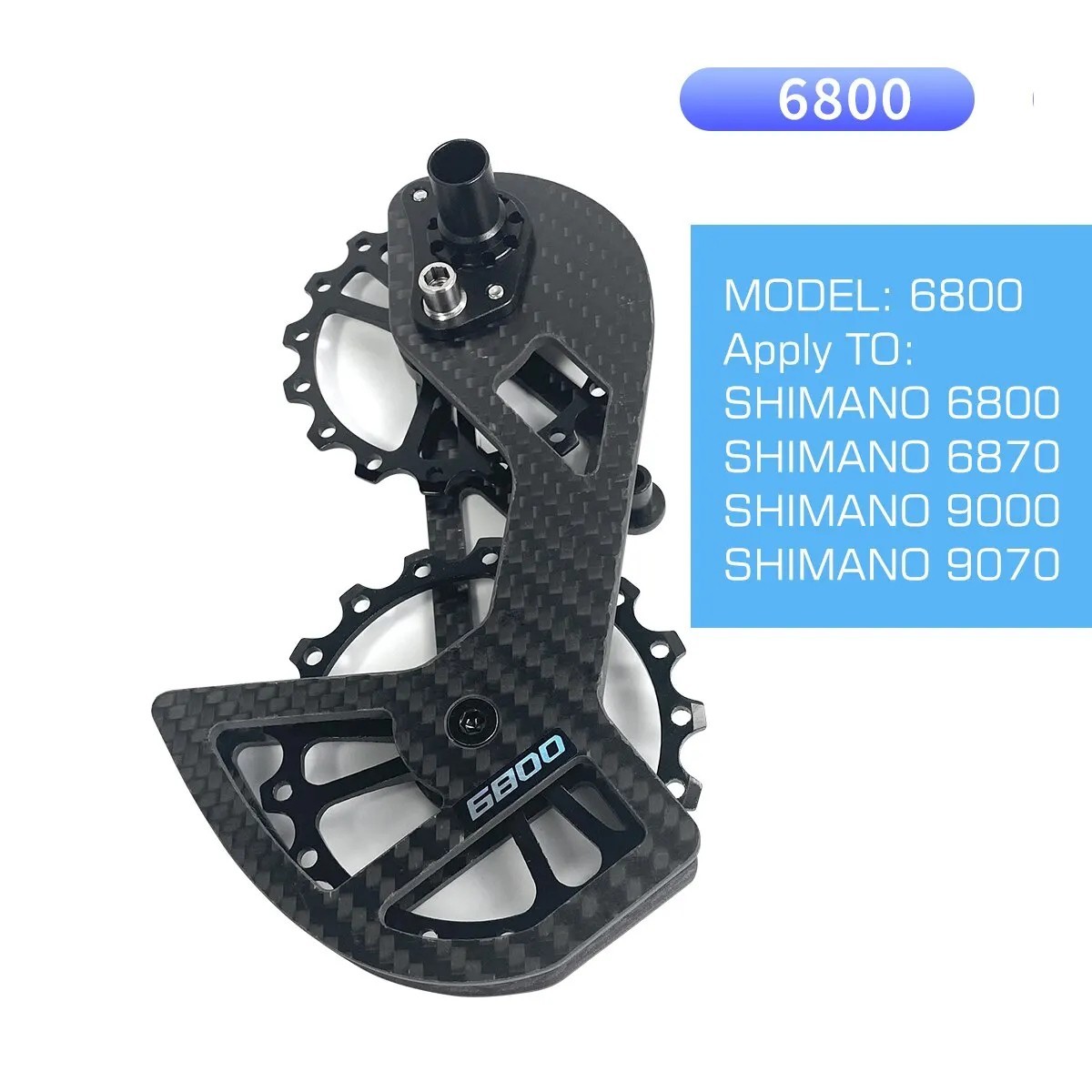 Oversized Pulley Wheel Shimano Ceramic Bearing Jokey Wheels