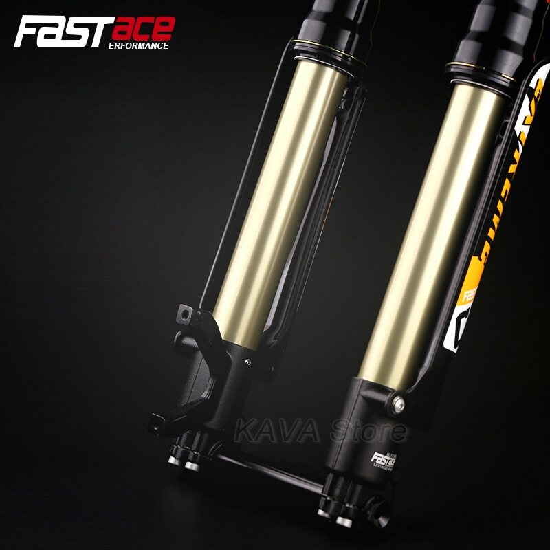 E-bike Fork 26/27.5/29Inch MTB Bicycle Downhill Inverted Air Suspension Fork