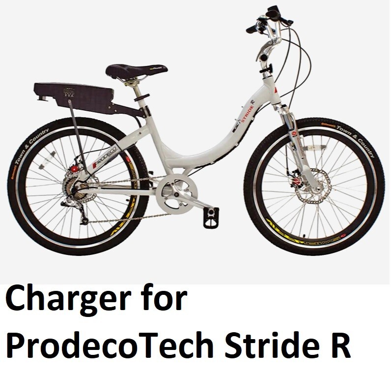 🔥Electric Bike power suppply battery Charger for Prodecotech stride R ebike