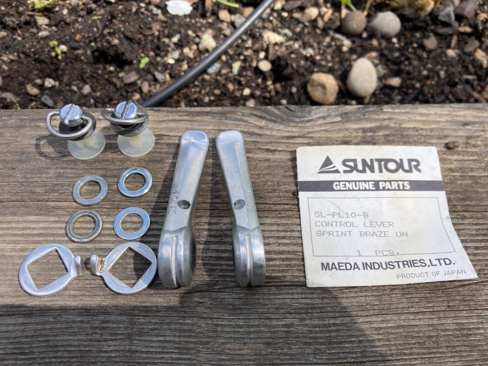 Suntour SL-PL10-B Sprint Braze on Shifter Power Ratchet VGC