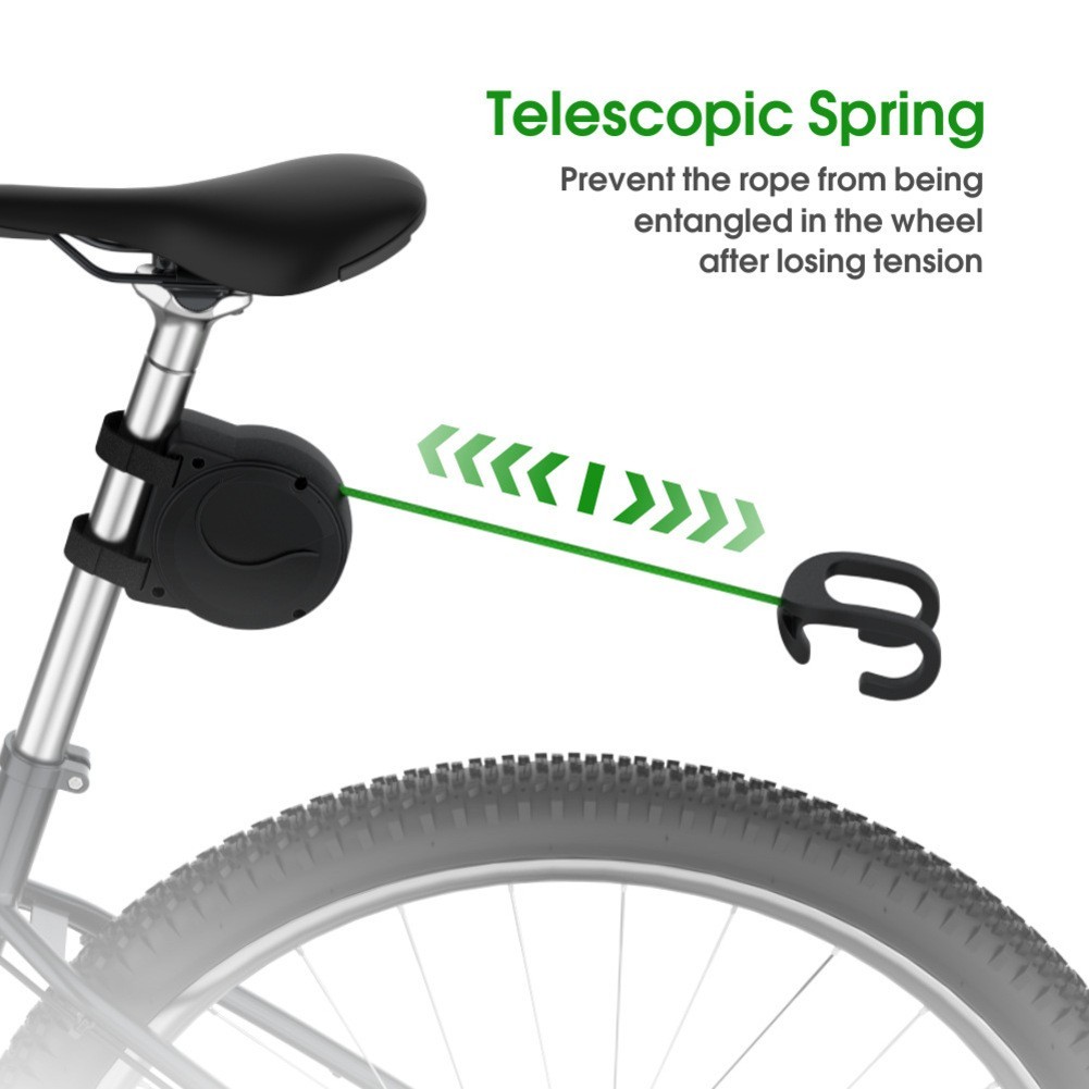 Bicycle Tow Rope Enhanced Bonding Experience Extended Riding Opportunities