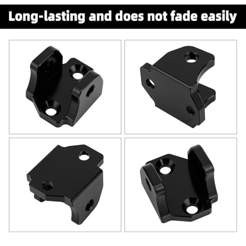 2pcs E-Dirt Bike Foot Pegs Bracket Holder, Dirt Bike Foot Pegs Pedal Bracket
