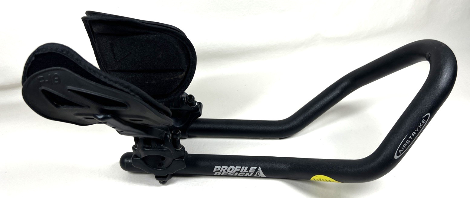Profile Design Airstryke Aero Bars 22.2 mm with F-19 Arm Rest Pads