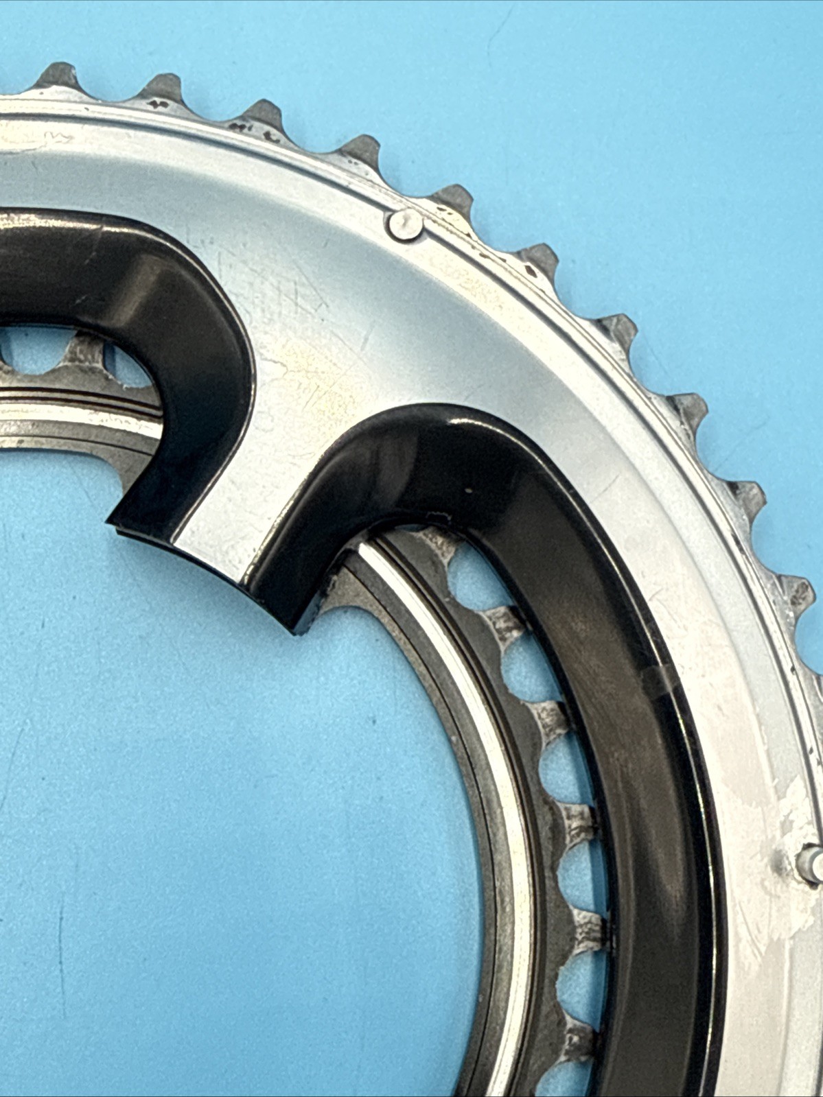Shimano DURA-ACE FC-9000 2×11-speed 50/34t Crank Chainrings GOOD USED!