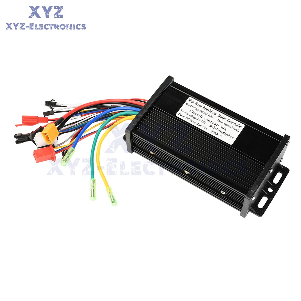 36V 48V 64V 40A 30A 20A Brushless Motor Controller E-Bike S866 LCD Display Meter