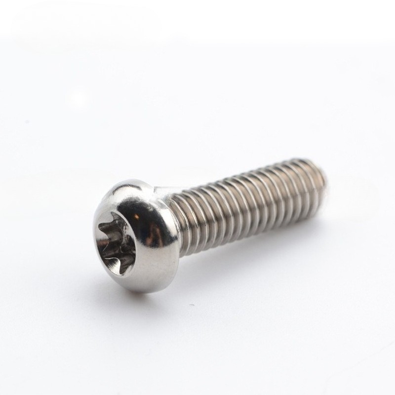 Titanium Bolts M6 Button Head Torx Screw 10 15 20 25 30 35mm 6pcs/package