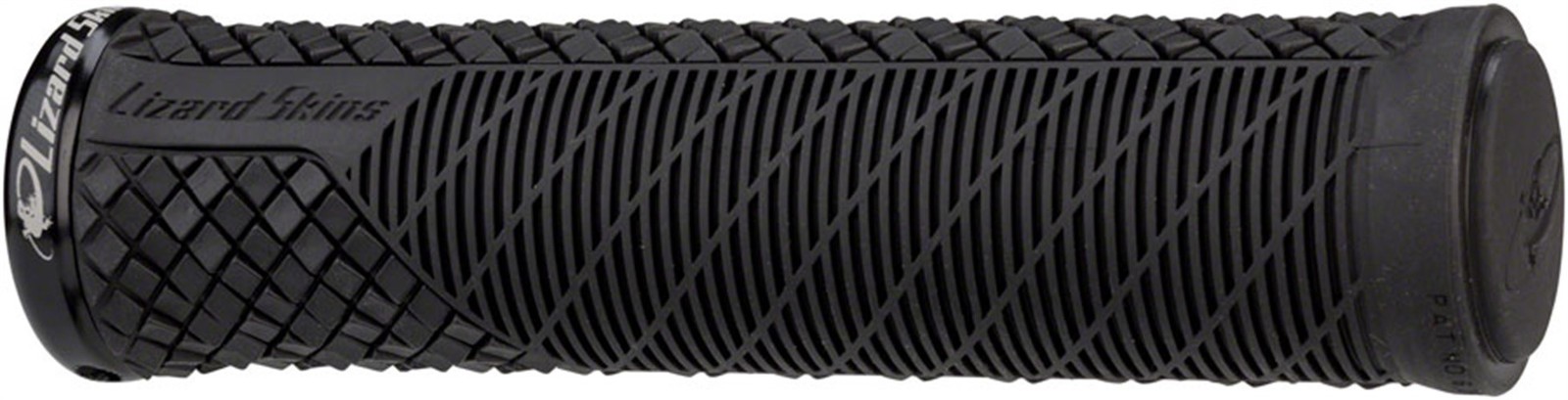 Lizard Skins Charger Evo Grips – Jet Black, Lock-On